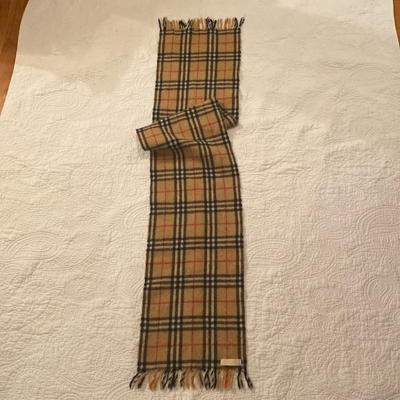 Burberrys of London vintage wool Scarf Scotland unisex - Picture 4 of 15